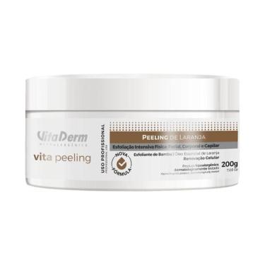 Imagem de Peeling de Laranja Vita Peeling 200gr - Vita Derm - Esfoliante Facial 