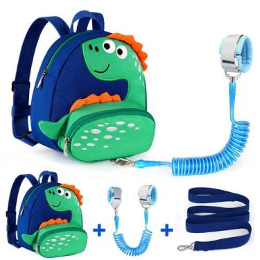 Imagem de Mochila infantil com arnês Acmor Cute Dinosaur de 1 a 3 anos - Accmor
