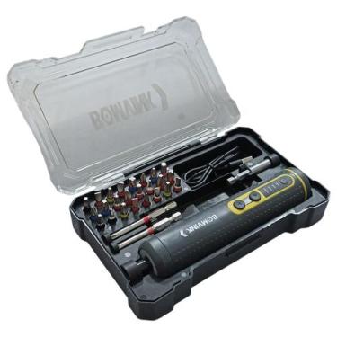 Imagem de Parafusadeira 1/4" 3.6V Bivolt com Kit BOM-9918 - BOMVINK