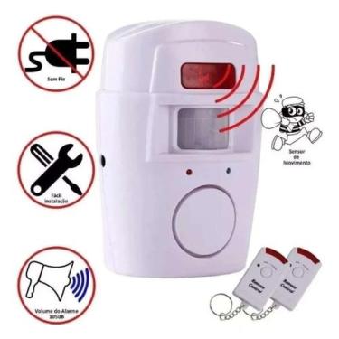 Imagem de Alarme Infravermelho com Sensor Antirroubo Potente - Atena