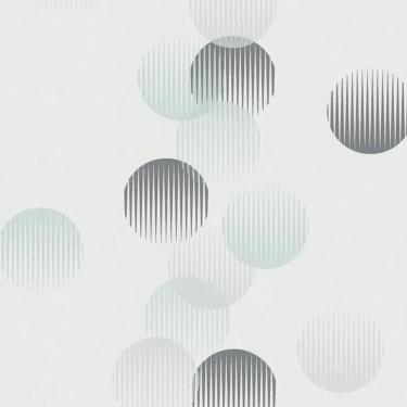 Imagem de Papel de Parede Ivy Círculos Verde 6814-20