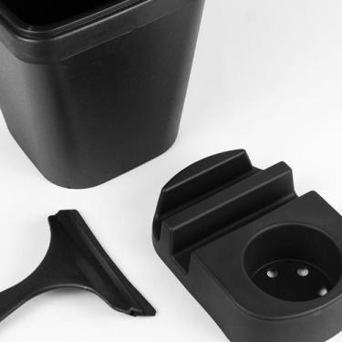 Imagem de Kit Pia Lixeira Porta Detergente Bucha Sabão Rodinho Organizador Cozin