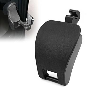 Imagem de Riloer Trava de ventilação de janela, 1 peça de substituição de trava de ventilação de vidro do lado traseiro do carro, 12474945 compatível com Chevy Silverado Classic 1999-2007