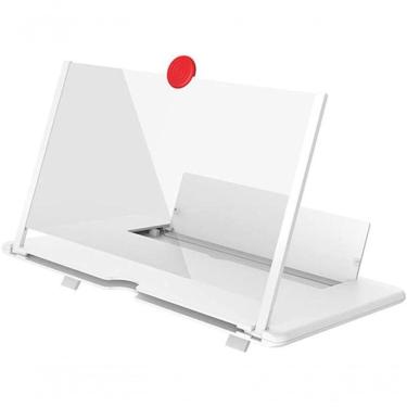 Imagem de Lente De Aumento De Tela De 3D Hd, Tela Dobrável Do Telefone Móvel (Branco) Lente De Aumento 12