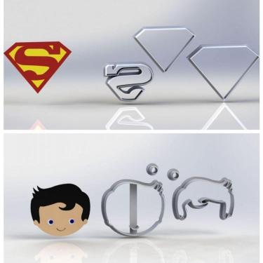 Imagem de Cortador Kit Superman Modular Tamanho 5Cm