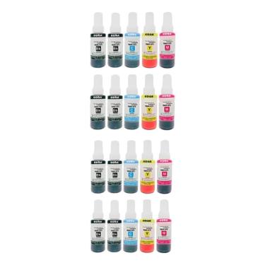 Imagem de Kit 20 Refil De Tinta T664 Para Epson L120 L310 L355 L380