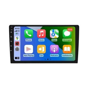 Imagem de Rádio De Carro Android Auto Carplay 32G 64G 7 9 10 Polegadas Universal