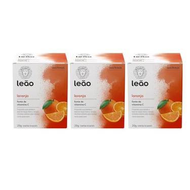 Imagem de Combo Chá Leão Vitamínico Laranja - (30 sachês)