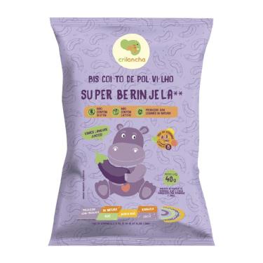 Imagem de Biscoito de Polvilho Crilancha Super Berinjela 40g