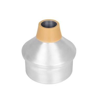 Imagem de TTETTZ Surdina para Trompete com Tubo Extensível 11,3x11,3x12,4cm Ao Desgaste Portátil Fácil de Instalar para Estudantes E Apresentações de Palco