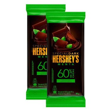 Imagem de Kit 2 Chocolate Hershey`s Special Dark Menta 85g