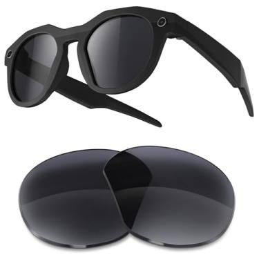 Imagem de Lentes de substituição compatíveis com óculos de sol Oakley Meta HSTN OW8002 de 51 mm, Polarizado - Preto, 51mm