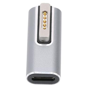Imagem de Adaptador Magnético Tipo C 5A PD Interface de Sucção Magnética de Carregamento Rápido USB C para Laptop OS X (Adaptador USB C para Magnético)