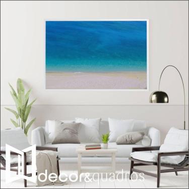 Imagem de Quadro Praia 4 60x40 Cm Adesivo Fotográfico