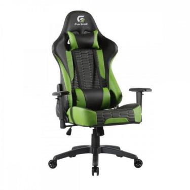 Imagem de Cadeira Gamer Fortrek Cruiser Preta-verde