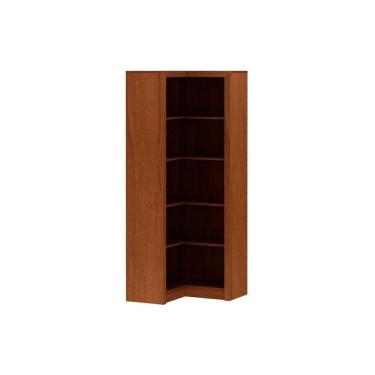 Imagem de Guarda Roupa Closet Solteiro Me4132 C- 4 Prateleiras Amêndoa - Tecno Mobili