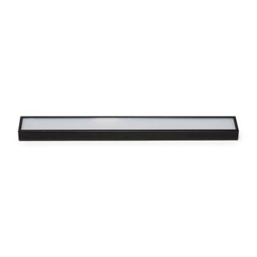 Imagem de Luminária Led Save Energy Compact Linear De Sobrepor 18w Bivolt Preto 5700k Luz Branca