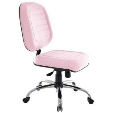 Imagem de Cadeira Para Escritório Diretor Gomada Linha Blenda Rosa