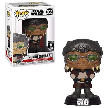 Imagem de Funko Pop! Star Wars Galaxys Edge: Boneco de vinil exclusivo Hondo Ohnaka #302