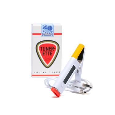 Imagem de Tunerette™ Afinador de guitarra com clipe – agite sua música com estilo! Perfeito para guitarras elétricas, acústicas e baixas, além de ukuleles – USB C recarregável, afinação de precisão com um toque