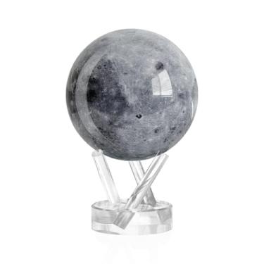 Imagem de MOVA Globo lunar de 11,4 cm | Globo lunar giratório alimentado por luz | Sem necessidade de baterias | Decoração de mesa exclusiva ou presente