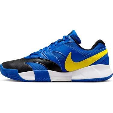 Imagem de Nike Court Lite 4 Tênis masculino (azul corredor/branco/preto/relâmpago), Racer azul/branco/preto/relâmpago, 41