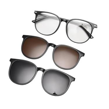 Imagem de VFDHN Óculos de Sol TR90 Clip-on, Moda Magnética, Polarizados, para Homens e Mulheres, Leves (4)