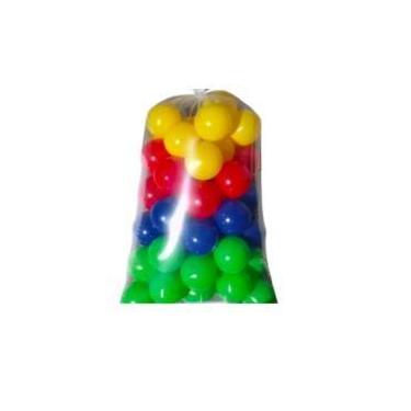 Imagem de Kit Bolinhas Plásticas Com 50 Unidades Para Piscina de Bolinhas Colori