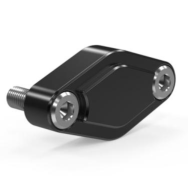 Imagem de NICECNC Kit de placa de freio de estacionamento ATV CNC preto compatível com Yamaha Raptor 125,250,350,660,700,YFZ450/450R/X, Warrior 350, Banshee 350, TRX 450R/400EX/300EX, LTZ 400/LTR 450, KFX 40/450/450, KFX 0