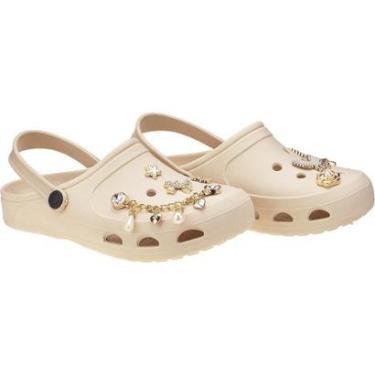 Imagem de Sandália Babuche Adulto Feminino com Pingentes Kidstep-Feminino