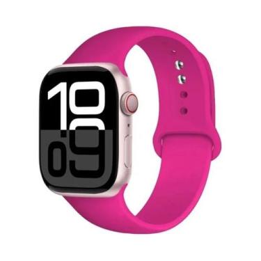 Imagem de Pulseira Universal De Silicone Para Apple Watch 44mm 45mm 41mm 49mm 40