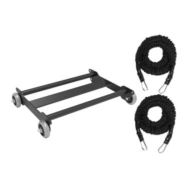 Imagem de KiBcsLic Equipamento de Treinamento de Glúteos com Planador, Máquina de Treino Versátil para Adultos E Núcleo