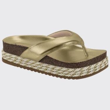 Imagem de Sandália Feminina Flatform Plana de Dedo Beira Rio 8546.200.30579-Feminino