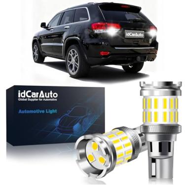 Imagem de idCarAuto 912 921 T15 Luzes LED de Ré (Pacote com 2) – 6000K Xenon Branco Super Brilhante, Compatível com 904/906/W16W (Para Jeep Grand Cherokee (2011-2019))
