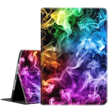 Imagem de Capa para Samsung Galaxy Tab A9 Plus 11 polegadas 2023, capa protetora durável à prova de choque para Samsung Tablet A9+ 27.9 cm / 27.7 cm (SM-X210/X216/X218), fumê arco-íris
