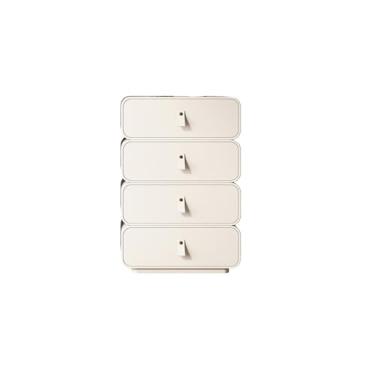 Imagem de Cômodas Armário de armazenamento gavetas, armário madeira para quarto, unidade para e sala estar(Beige,60 * 40 * 95cm)