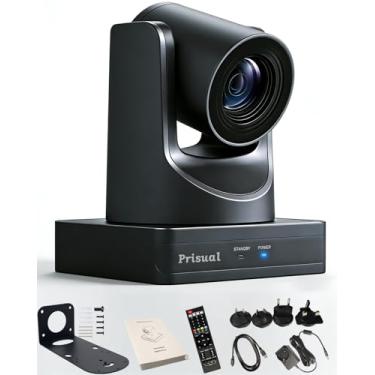 Imagem de Prisual Câmera HDMI PTZ com zoom óptico de 20x com rastreamento automático, Full HD 60P com câmera PTZ USB 3.0 de rede para serviços religiosos, culto, educação, suporte PoE (atualização NDI gratuita)