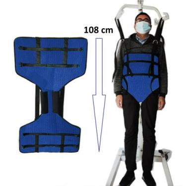 Imagem de Suporte Estilingue elevação para idosos, exercício auxiliar, caminhada