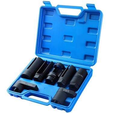 Imagem de ATPEAM Conjunto de soquete de sensor de oxigênio automotivo, 7 peças, chave de soquete, interruptor de vácuo de pressão