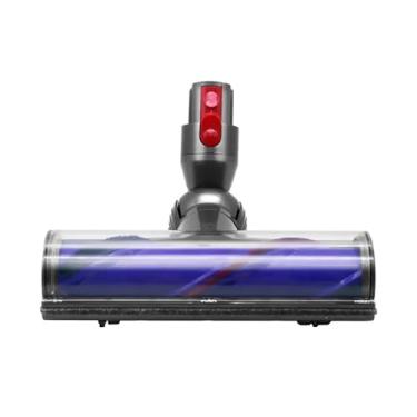 Imagem de Hujscufdjy Cabeça de sucção de acionamento direto, aspirador de pó de acionamento direto, ferramenta de piso de cabeça, compatível com Dyson V7 V8 V10 V11 V15
