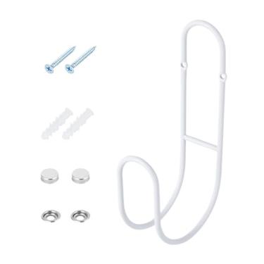 Imagem de Suporte Para Mangueira De Jardim,Organizador de Armazenamento Montado na Parede - Suporte Para Mangueira De Jardim Com Gancho Para Montagem Na Parede - Para Cabos, Tubos, Cordas, Garagem E Quintal