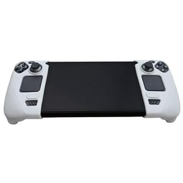 Imagem de Capa protetora para Steam Deck/OLED, protetor de acessórios de silicone, capa macia (branca)