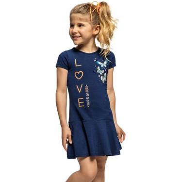 Imagem de Vestido Infantil Menina Gatinha 4 Ao 16 Love Borboleta Festa - Elian, 