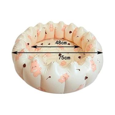 Imagem de Piscina Inflável Portátil De PVC Para Crianças, Redonda, Brinquedo Div