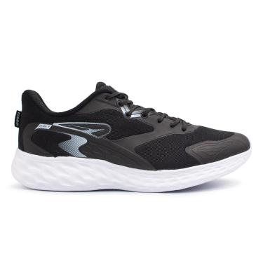 Imagem de Tenis Rainha Play IV, Unissex, Preto/Branco, 34