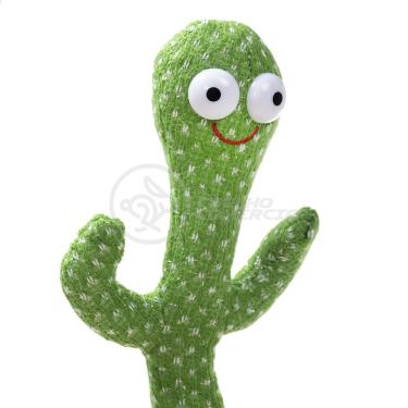 Imagem de Brinquedo Infantil Cacto Dançante Pelúcia 120 Músicas Usb
