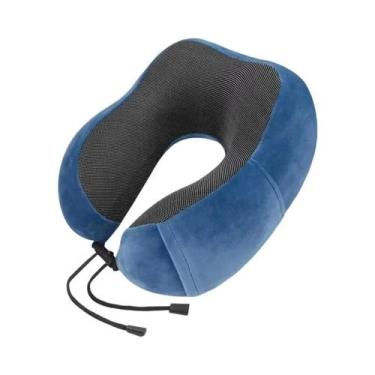 Imagem de Travesseiro De Pescoço Em Forma De U De Espuma De Memória Macia Para V