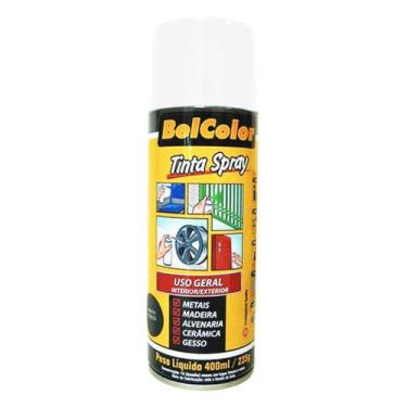 Imagem de Tinta Spray Uso Geral 400ml Branco Fosco Beltools