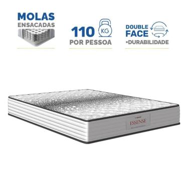 Imagem de Colchão de Molas Ensacadas Double Face Essence Probel Queen 158cm