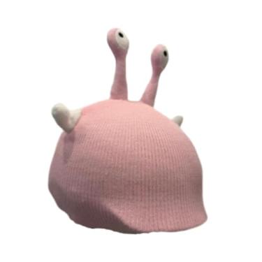 Imagem de Pegciuho Capa para Capacete de Esqui - Acessórios para Capacete - Gorro de Tricô Quente, Macio E Criativo - Decoração - Acessório de Inverno para Esquiar, Rosa